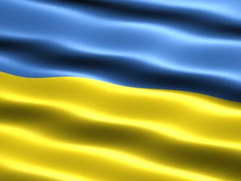 Flag of ukraine Иллюстрация