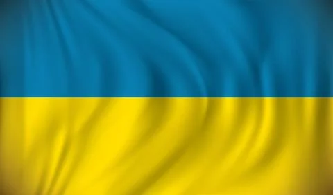 Flag of Ukraine Stock Illustration