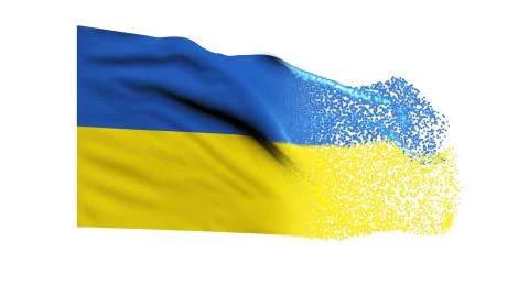 Flag of Ukraine Stock Illustration
