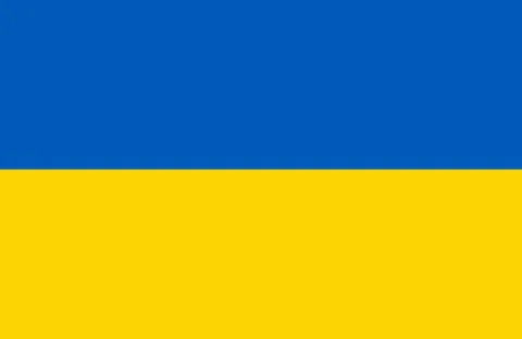 Flag of Ukraine Stock Illustration