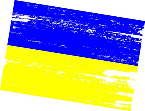 Flag of Ukraine Stock Illustration