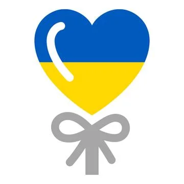 Flag of Ukraine Stock-Illustration