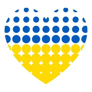 Flag of Ukraine Ilustración de archivo