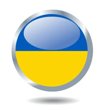 Flag of Ukraine. Vector illustration. Stock Illustration