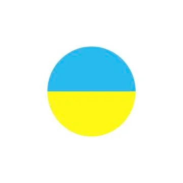 Flag of Ukraine. Vector illustration. Stock Illustration