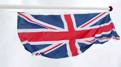 Flag Union Jack Stock Footage 776950