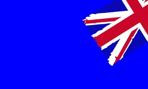 Flag of United Kingdom. Vector Stock-Illustration