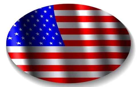 Flag of the united states Stock Illustration