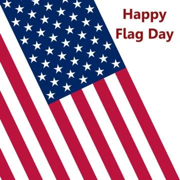 Flag United States, vector illustration Stock Illustration