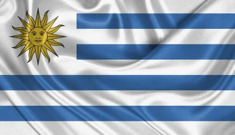Flag of Uruguay Illustration