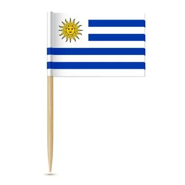 Flag of Uruguay Stock Illustration