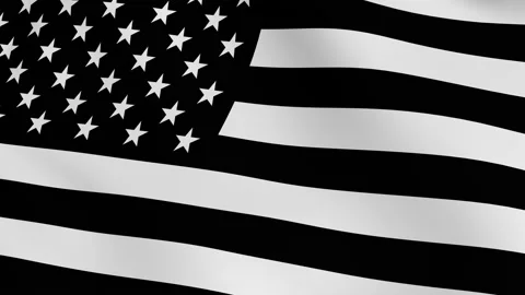 Flag of USA Background Video Loop Stockbeeldmateriaal 133721629