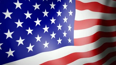 Flag of USA Vidéo 12435338