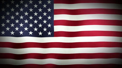 Flag USA Stock Footage 47922434