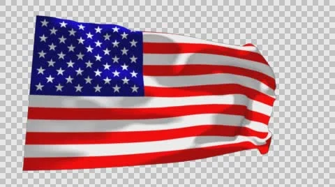 Flag of USA Stockbeeldmateriaal 59850007