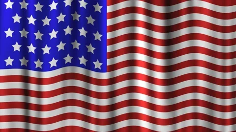 Flag Usa Stock Footage 225074642