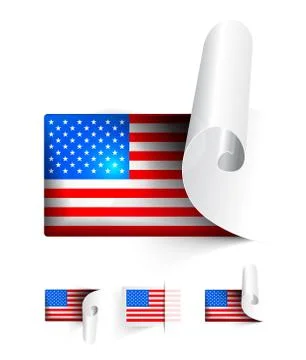 Flag of usa. Stock Illustration