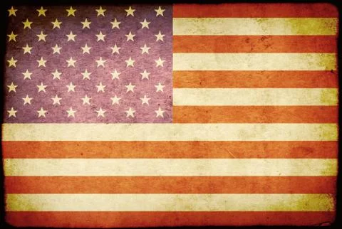 Flag of USA Stock Illustration