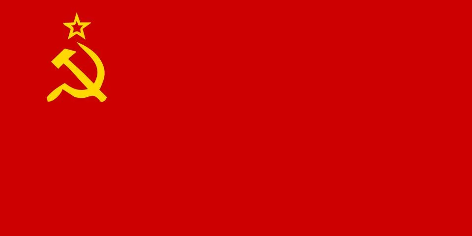 Flag - USSR, Soviet Union. . flag, flags, place, symbol, symbols, national, c Stock Illustration