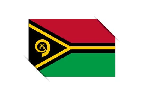 Flag of Vanuatu in album Stock Illustration