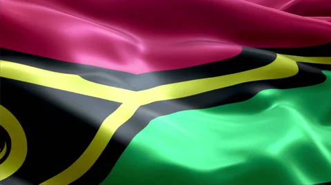 Flag Vanuatu Video stock 47785853