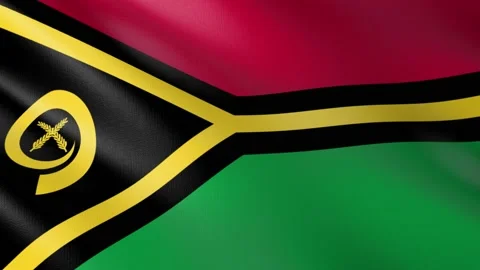 Flag of Vanuatu Stock Footage 151734190