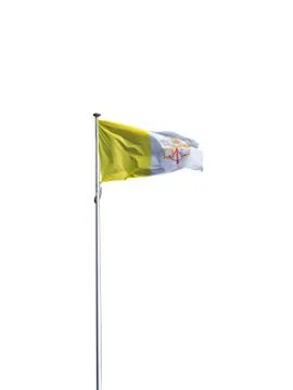 Flag of Vatican Stock Photos