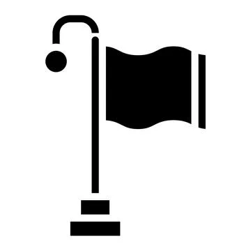 Flag Vector Icon Design Illustration Illustrazione stock
