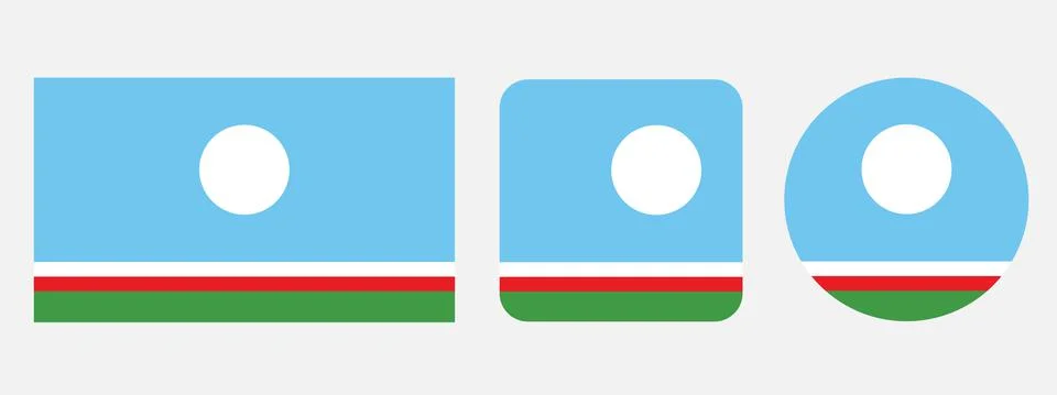 Flag, vector illustration Stock Illustration