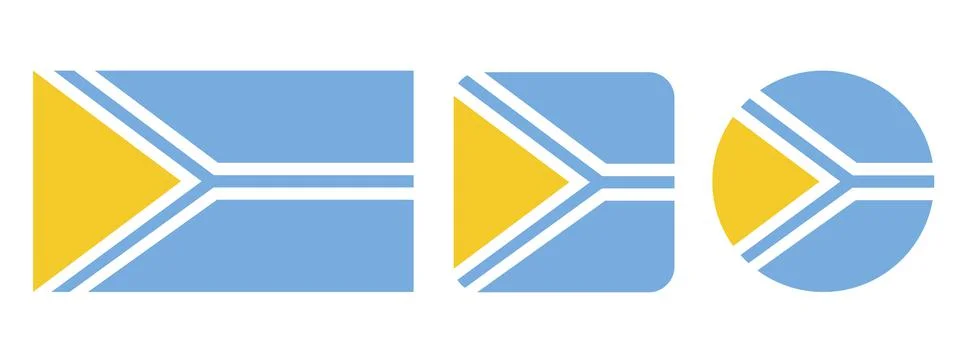 Flag, vector illustration Stock Illustration