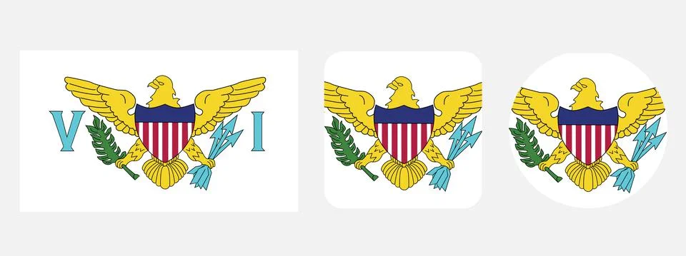 Flag, vector illustration Stock Illustration