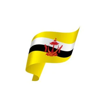 Flag, vector illustration on a white background Stock Illustration