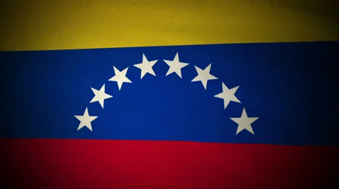 Flag Venezuela 04 Stock Footage 27425383