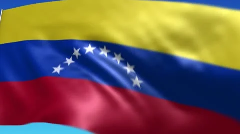Flag of Venezuela Stock Footage 10796133