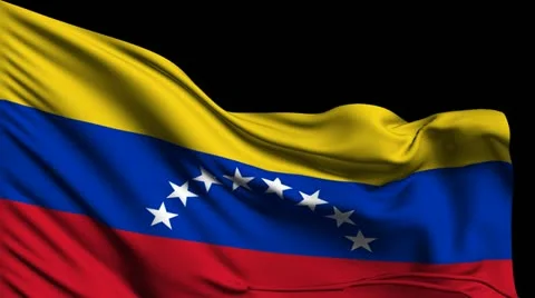Flag of Venezuela Stockbeeldmateriaal 22261390