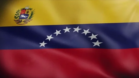 Flag of Venezuela Stock Footage 73661084
