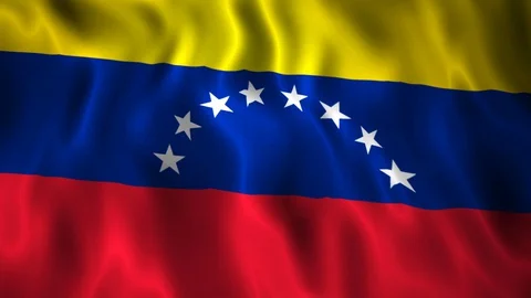 Flag Venezuela Stock Footage 128180191