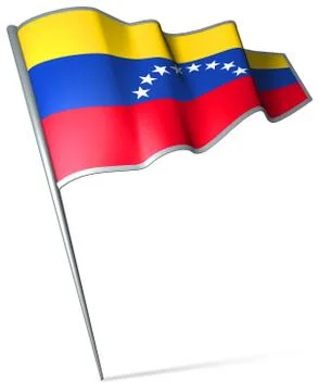 Flag of Venezuela Stock Illustration