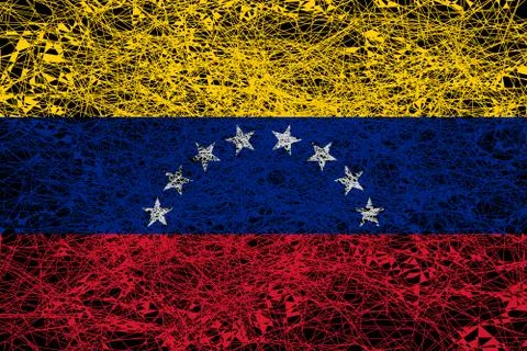 Flag of Venezuela. Stock Illustration