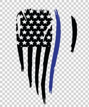 Flag Vertical Pattern With Stars And Jagged Torn stripes Stock Illustration