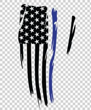 Flag Vertical Pattern With Stars And Thin Torn stripes edges Stock Illustration