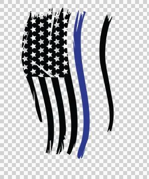 Flag Vertical Pattern With Stars And Curved Torn stripes Stock Illustration