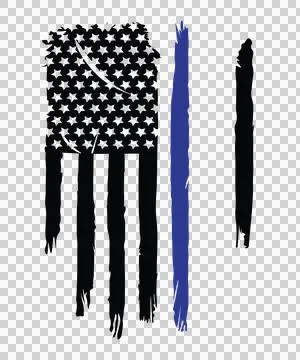 Flag Vertical Pattern With Stars And Straight Torn stripes Stock Illustration
