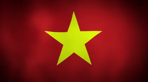 Flag Vietnam Video stock 54426830