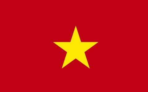 Flag of Vietnam Stock Illustration