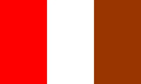 Flag of Vilnohorsk Illustrazione stock