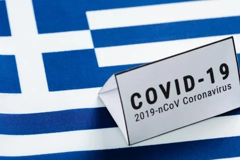 Flag virus 2019-ncov outbreak covid-19, pandemic country. Stock Illustration