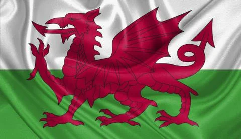 Flag of Wales Illustration