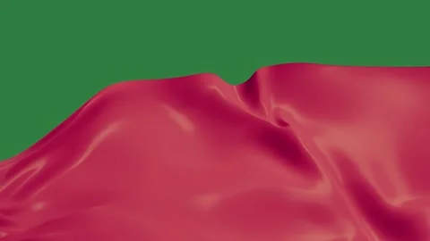Flag Waving Motion Graphic Overlay Stock Footage 338016419