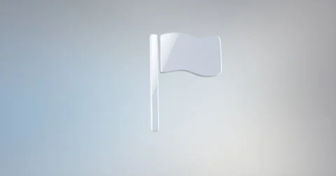 Flag White Stock Footage 67265930